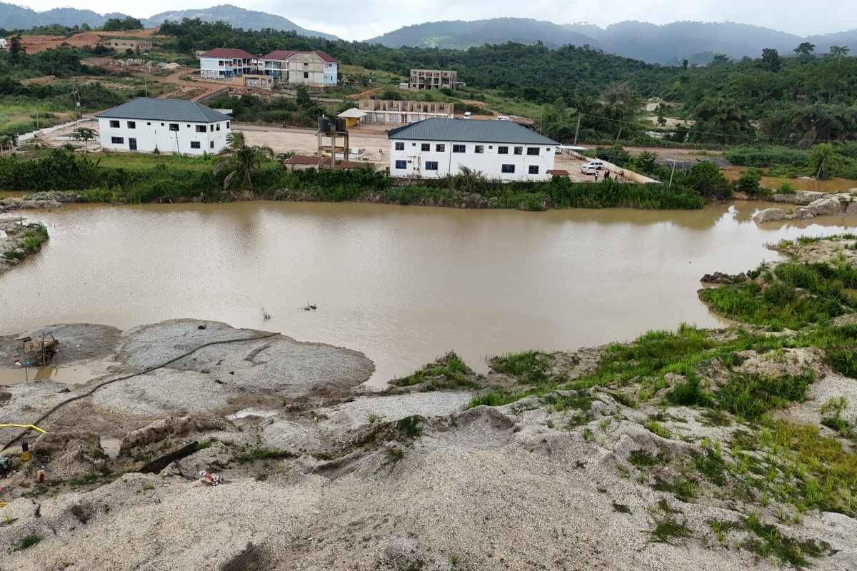 Tailings remediation pilot in Obuasi